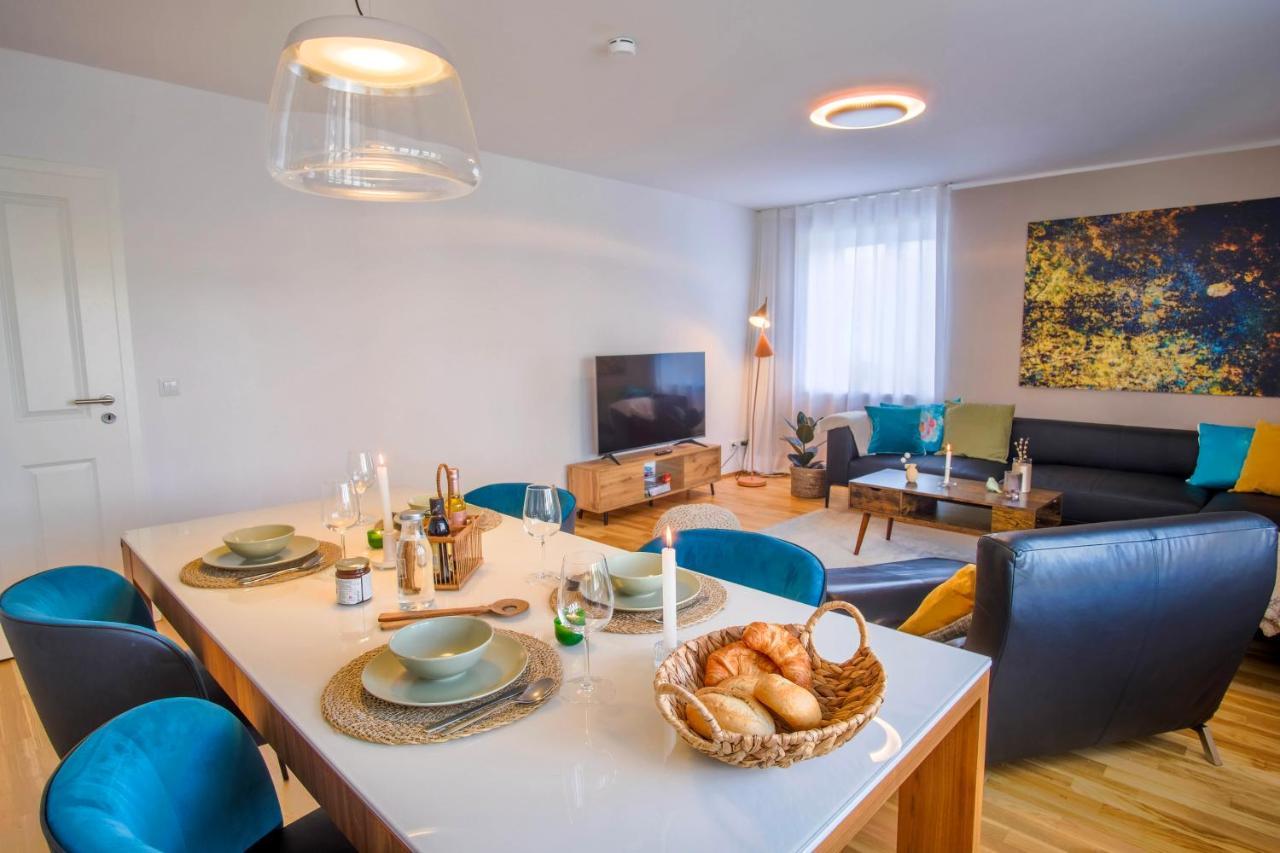4-Room Luxury Apartment - Close To Central Station, Free Parking, Kitchen Leipzig Exterior foto